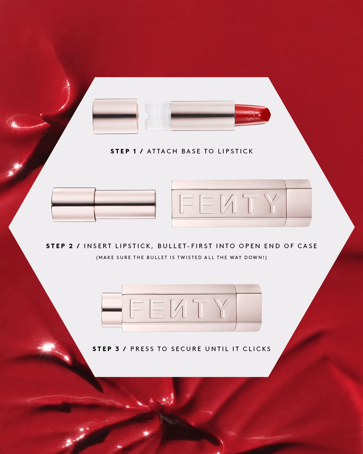 Fenty Icon The Fill Semi-Matte Refillable Lipstick — Danger Danc'r